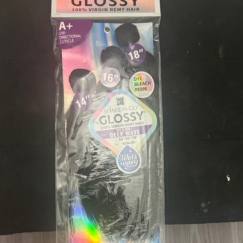 Shake-N-Go Glossy Virgin Remy Hair Extensions
